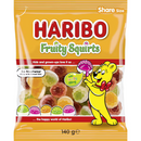 Haribo Fruity Squirts Lollies 140g