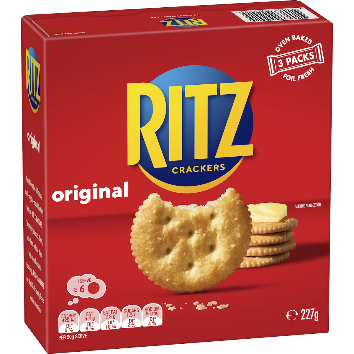 Ritz Original Crackers 227g | Worldwide Shipping