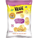 Ajitas Vege Chips Salt & Vinegar 100g