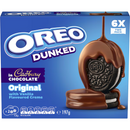 Oreo Dunked Original In Cadbury Chocolate Cookies 6 Pack 197g