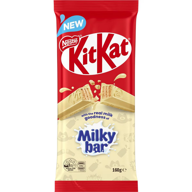 Nestle KitKat Milky Bar Block 160g