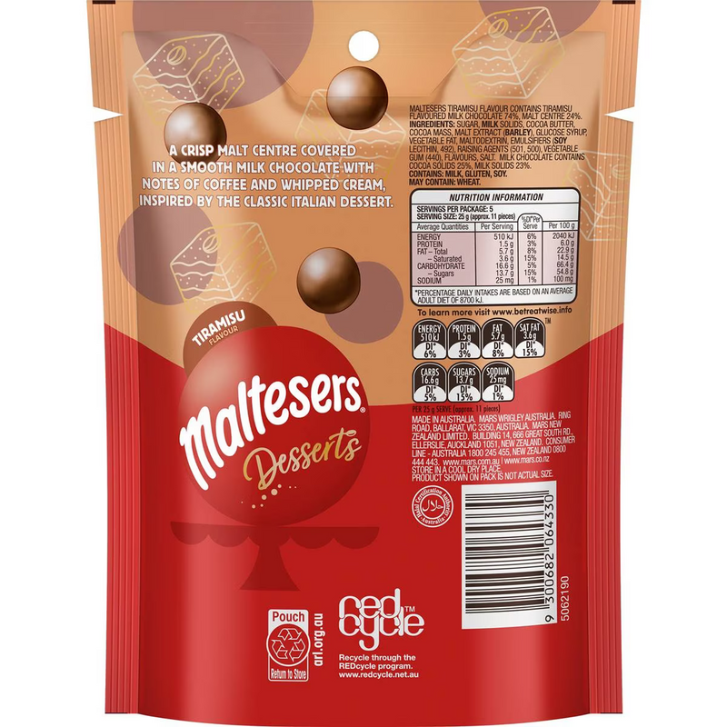 Maltesers Desserts Tiramisu 125g