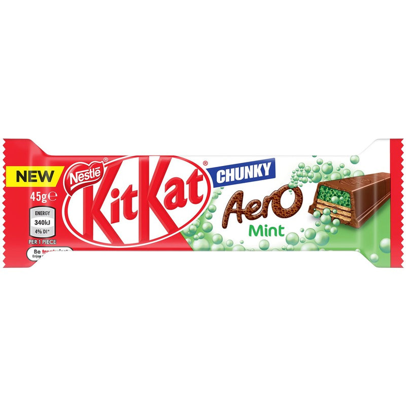 Nestle KitKat Chunky Aero Mint 45g