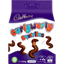 Cadbury Curlywurly Squirlies Chocolate Snack & Share Bag 130g