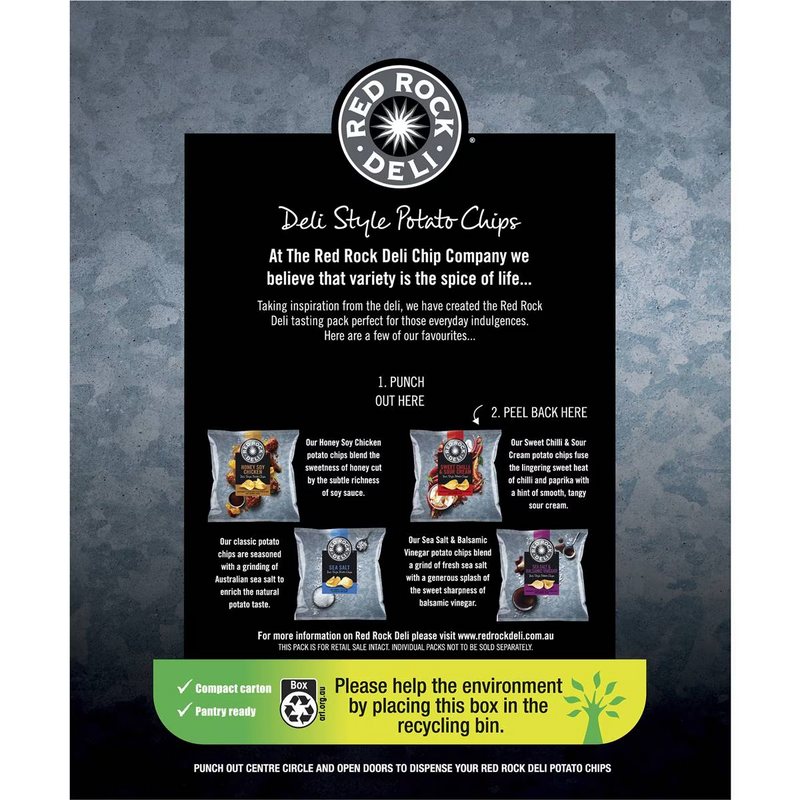 Red Rock Deli 10 Single Serve Variety Box 280g
