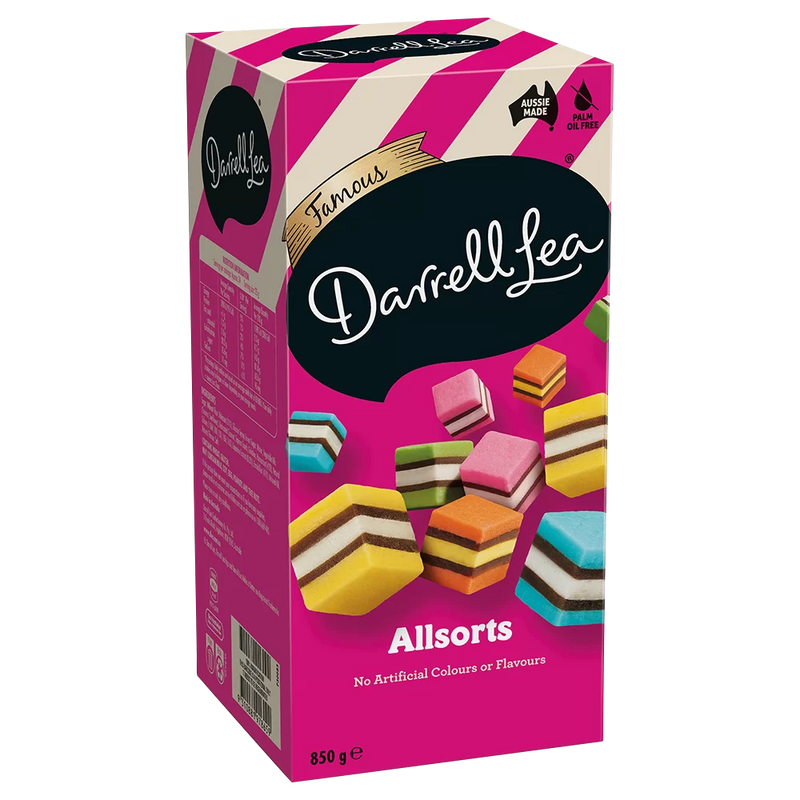 Darrell Lea Famous Allsorts 850g