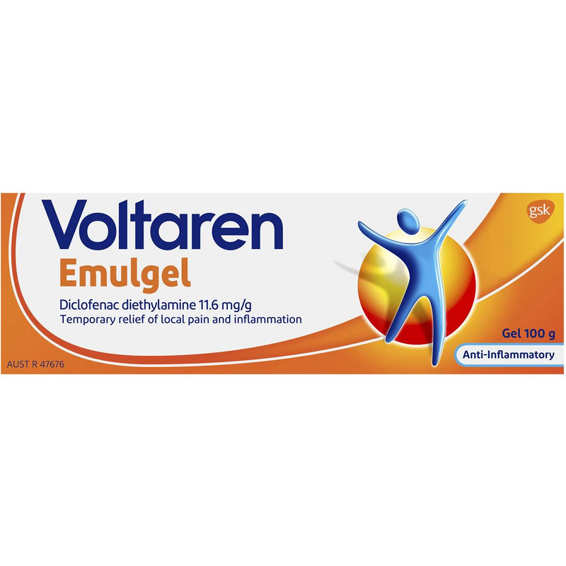 Voltaren Muscle And Back Pain Relief Emulgel 100g