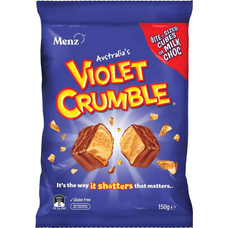 Violet Crumble Bites 150g