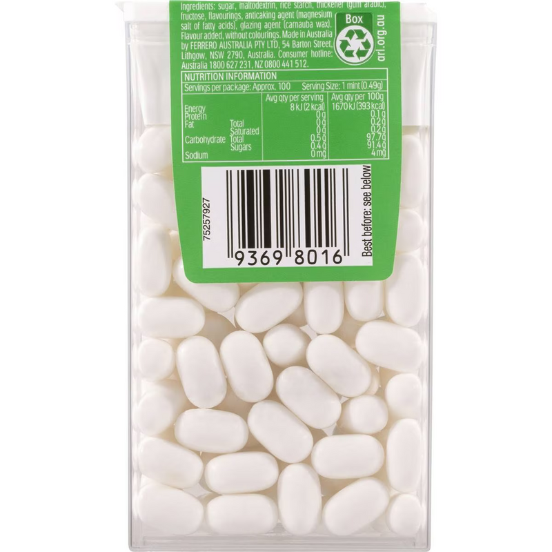 Tic Tac Peppermint 49g