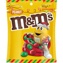 M&M's Christmas Red & Green Peanut Snack & Share Bag 165g