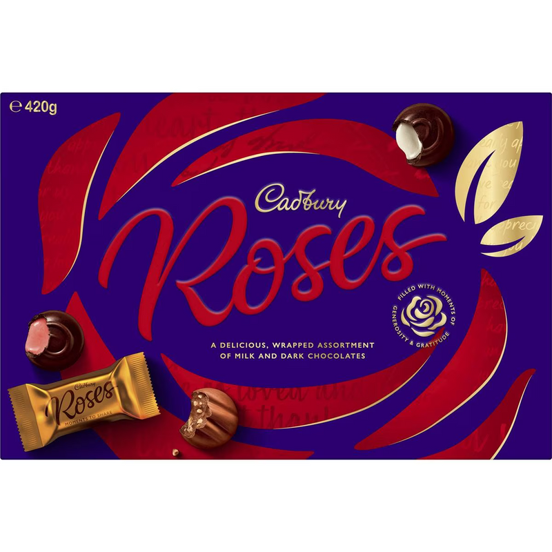 Cadbury Roses Boxed Chocolate 420g