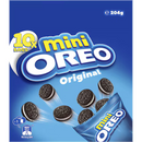 Oreo Mini Original Cookies 10 Pack 204g