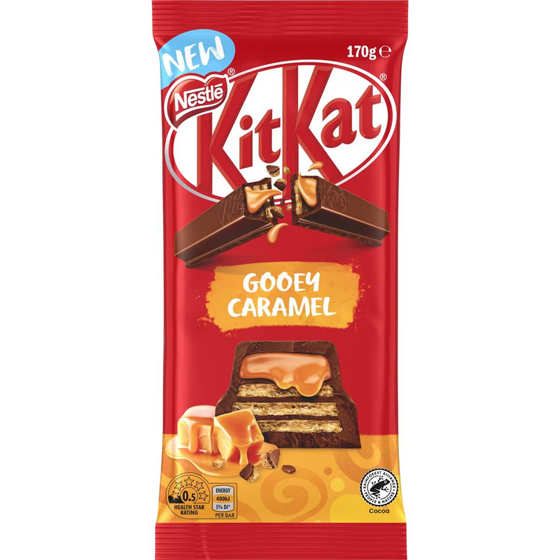 Nestle Kit Kat Gooey Caramel Block 170g