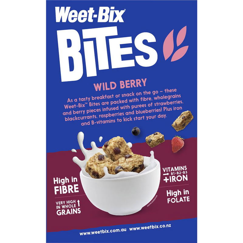 Sanitarium Weet-Bix Bites Wild Berry 500g