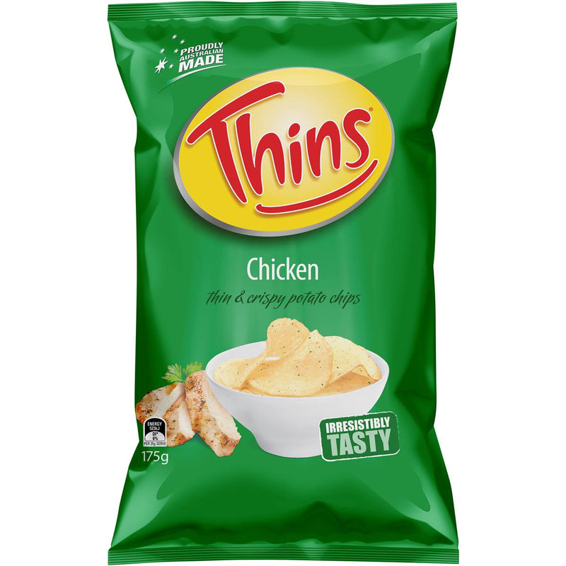 Thins Chicken Chips 175g