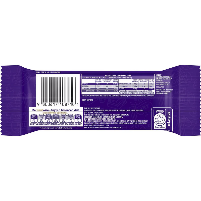 Cadbury Twirl Bar 39g