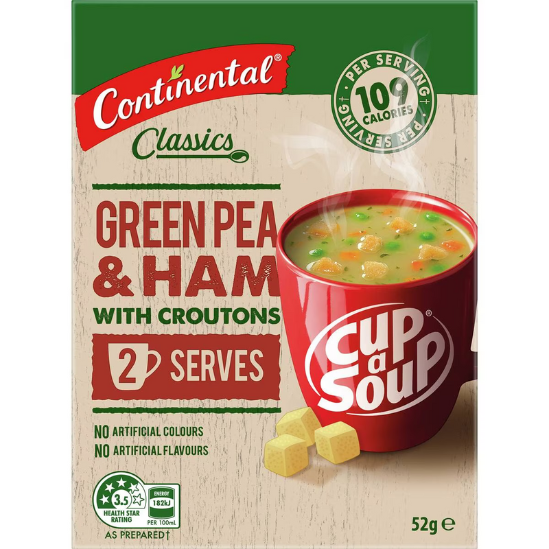 Continental Cup A Soup Hearty Pea & Ham 52g