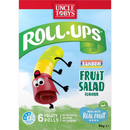 Uncle Tobys Roll-ups Rainbow Fruit Salad 6 Rolls 94g