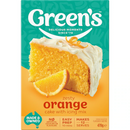 Green's Traditional Orange Cake Mix 470g