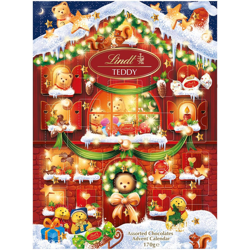Lindt Teddy Advent Calendar 170g