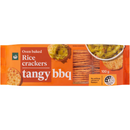 Woolworths Tangy BBQ Rice Crackers 100g