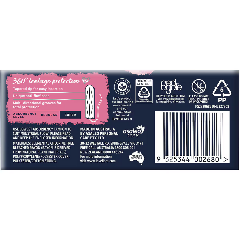Libra Tampons Super 16 Pack