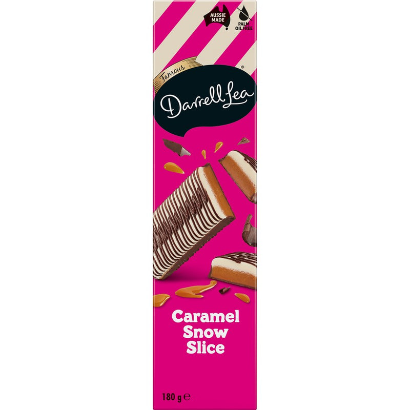 Darrell Lea Caramel Snows Slice 180g