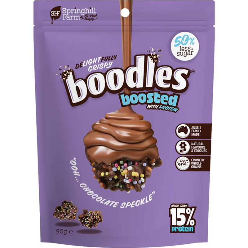 Boodles Boosted Chocolate Speckle 90g