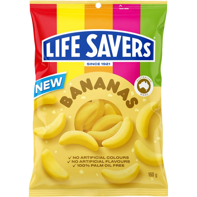 Lifesavers Bananas 160g