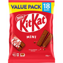 Nestle Kit Kat Milk Chocolate Mini Bars 18 Pack 252g
