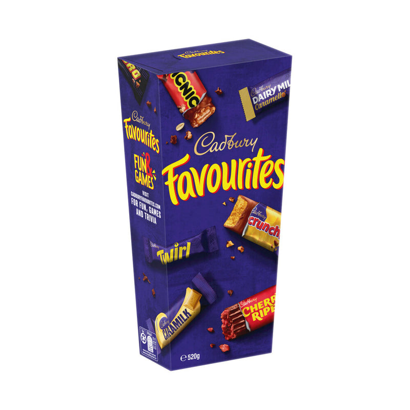 Cadbury Favourites Boxed Chocolate 520g