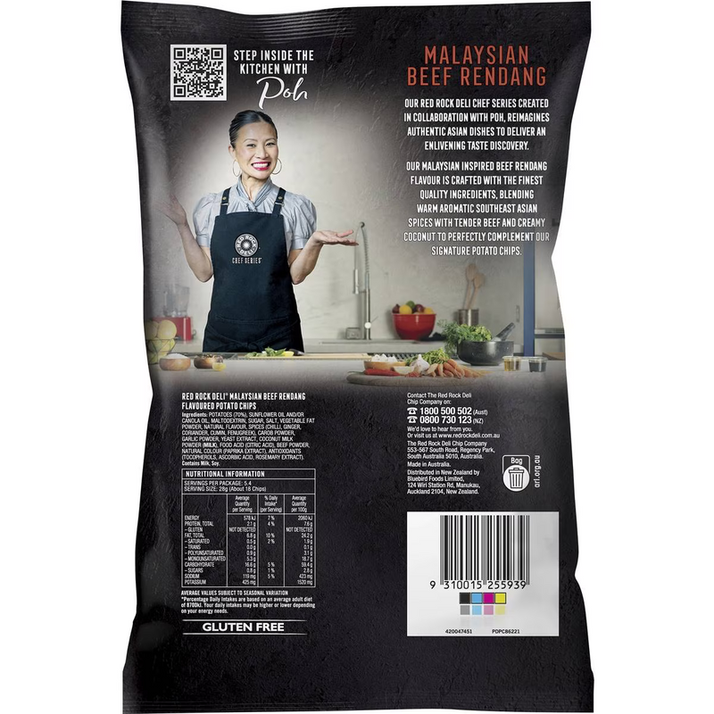 Red Rock Deli Chef Series Malaysian Beef Rendang 150g