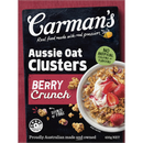 Carman's Clusters Aussie Oat Crunchy Berry Crunch 450g