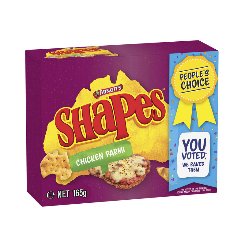 Arnott's Shapes Chicken Parmagiana 165g