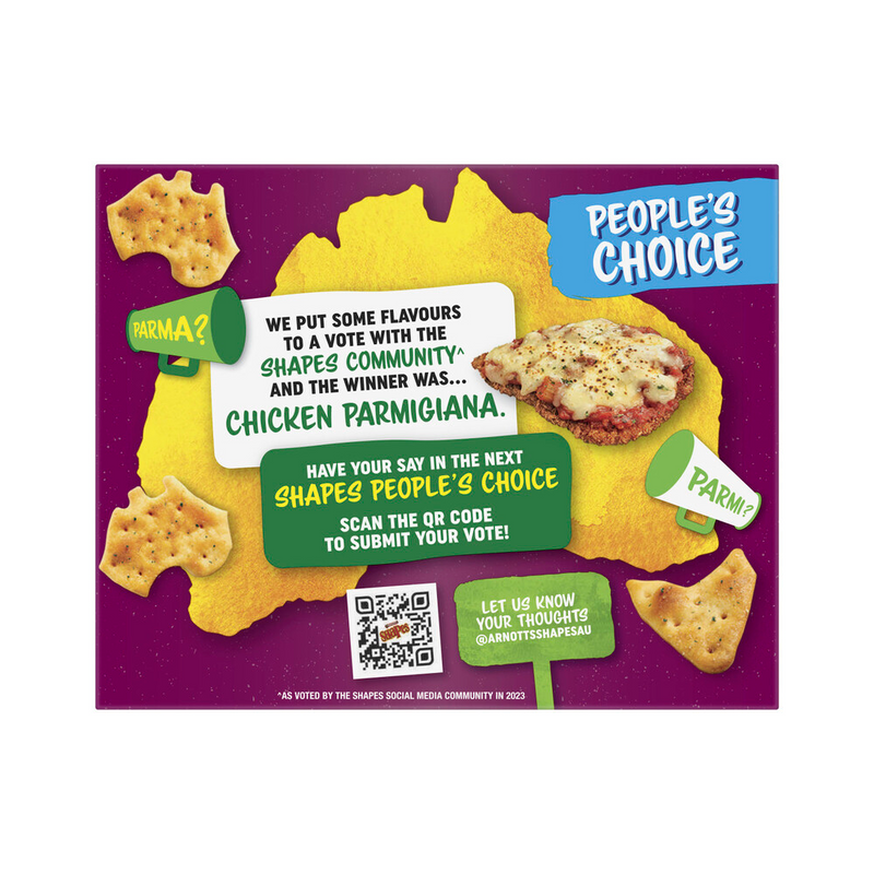 Arnott's Shapes Chicken Parmagiana 165g
