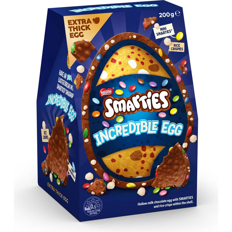 BB 10/24 | Nestle Smarties Incredible Egg 200g