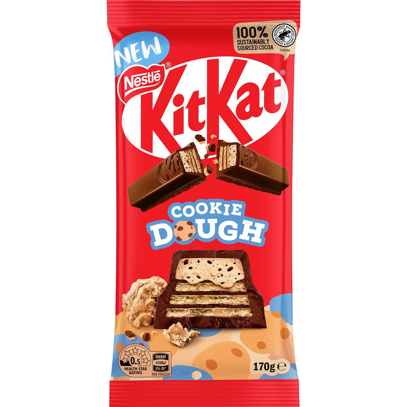 Nestle Kit Kat Cookie Dough Chocolate Block 170g