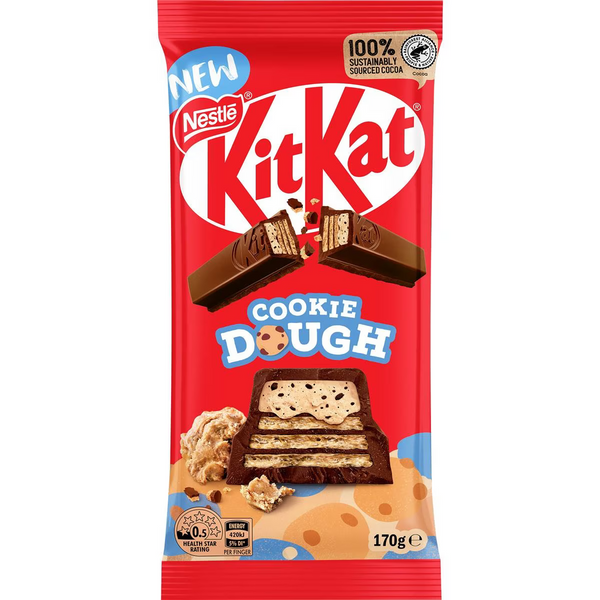 Nestle Kit Kat Cookie Dough Chocolate Block 170g | Worldwide Shipping