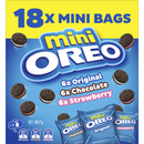 Oreo Minis Cookies Variety Bags 18 Pack 367g