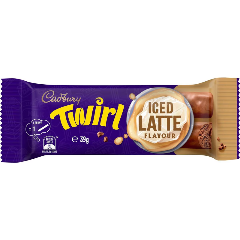 Cadbury Twirl Iced Latte Flavour 39g