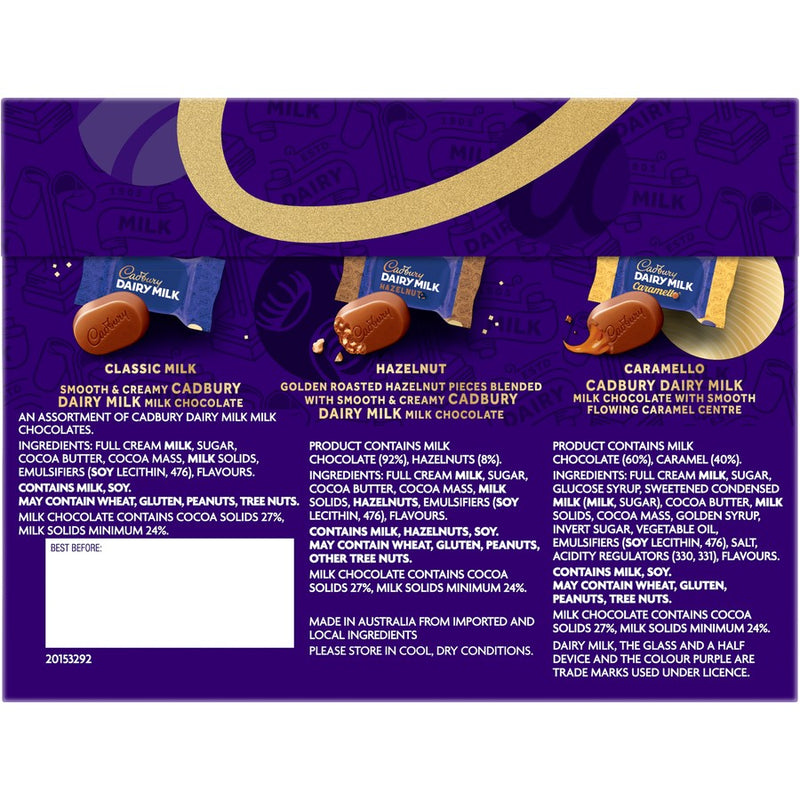 Cadbury Dairy Milk Chocolate Gift Box 200g