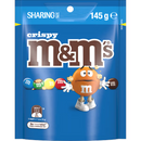 M&M's Crispy Milk Chocolate Snack & Share Bag 145g