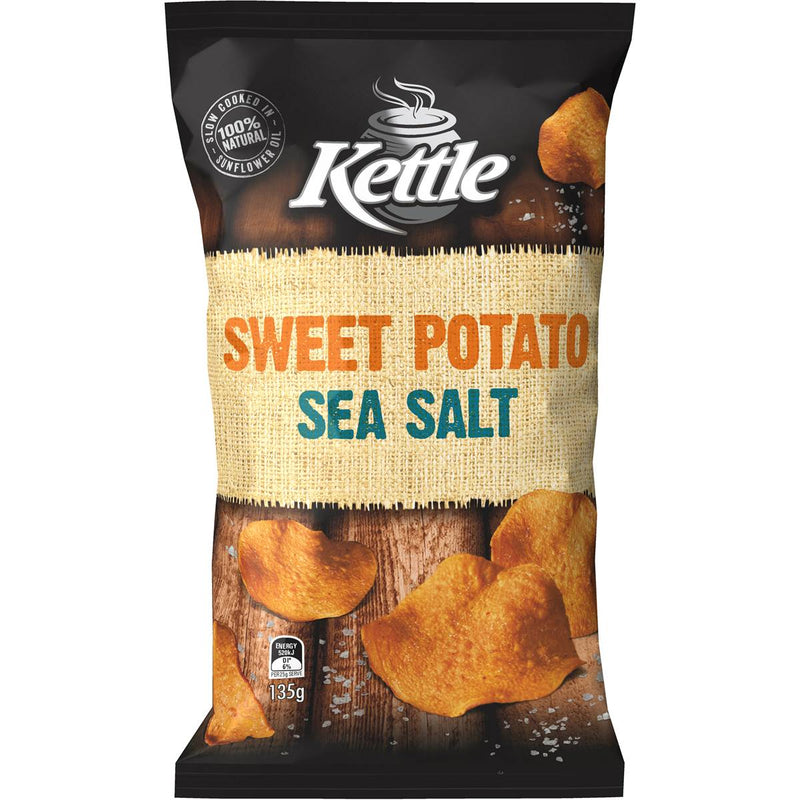 Kettle Sweet Potato Chips Sea Salt 135g