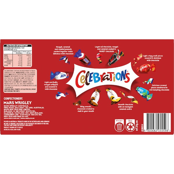 Mars Celebrations Chocolate Party Gift Box 320g