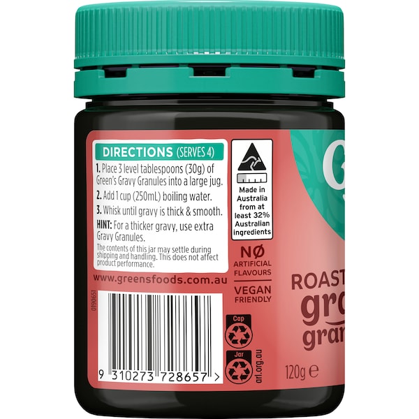 Green's Gravy Granules For Roast Meat 120g