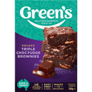Green's Deluxe Triple Choc Brownie Mix 500g