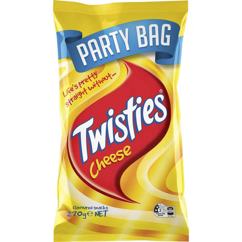 Twisties Cheese Party Bag 270g