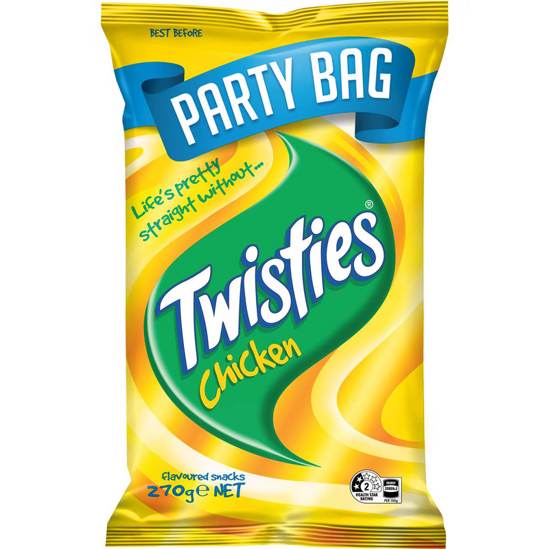Twisties Chicken Party Bag 270g