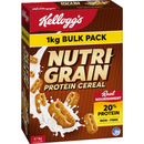 Kellogg's Nutrigrain Protein Breakfast Cereal Bulk Pack 1kg