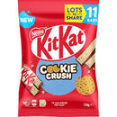 Nestle Kit Kat Cookie Crush Mini Chocolate Bars 11 Pack 154g